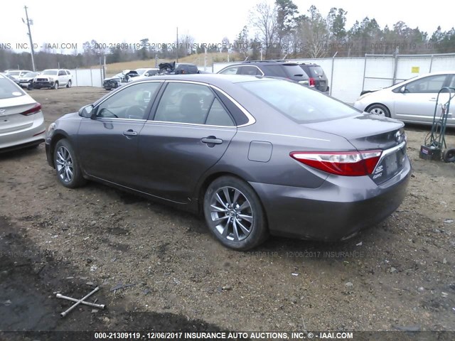 4T4BF1FK5FR446508 - 2015 TOYOTA CAMRY LE/XLE/SE/XSE Dark Brown photo 3
