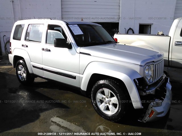 1J4PN2GK6AW111874 - 2010 JEEP LIBERTY SPORT 银色 照片 1