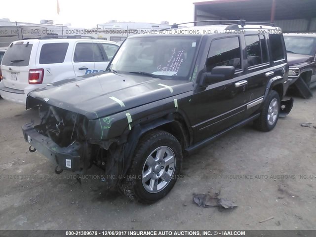 1J8HG58NX6C153514 - 2006 JEEP COMMANDER LIMITED GRAY photo 2