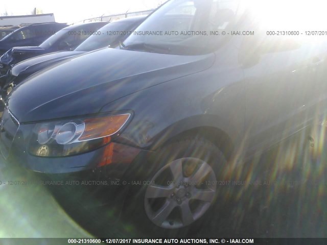 5NMSH13E07H036344 - 2007 HYUNDAI SANTA FE SE/LIMITED GRAY photo 2