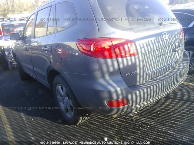 5NMSH13E07H036344 - 2007 HYUNDAI SANTA FE SE/LIMITED GRAY photo 3