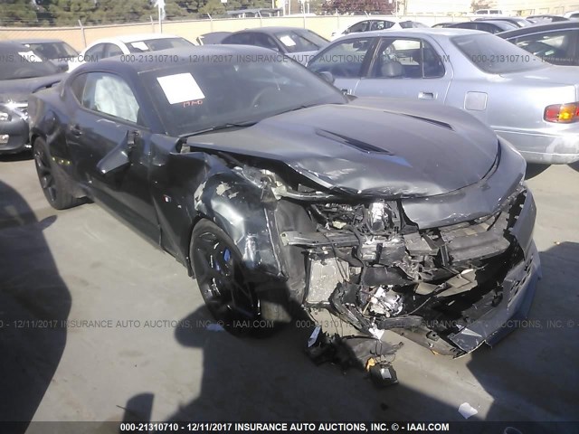 1G1FF1R79H0135321 - 2017 CHEVROLET CAMARO SS GRAY photo 1