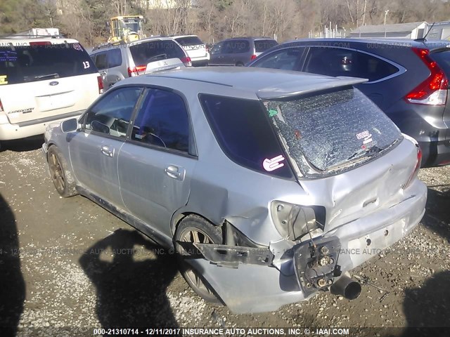 JF1GG29622G829942 - 2002 SUBARU IMPREZA WRX SILVER photo 3