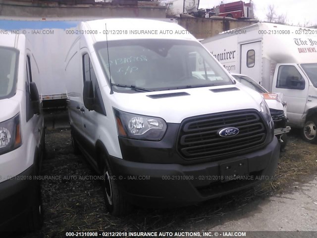 1FTYR2XM3HKA58343 - 2017 FORD TRANSIT T-250 WHITE photo 1