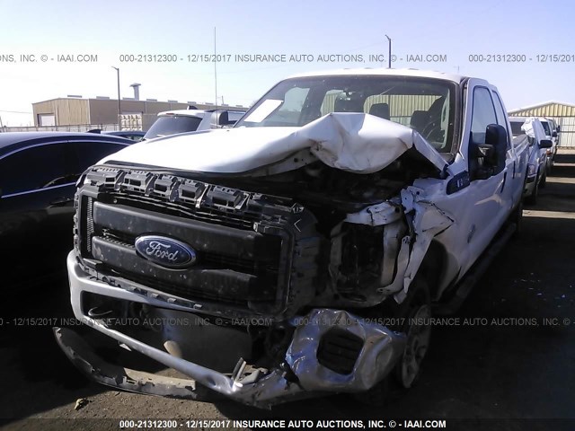 1FT7W2BT8GED38405 - 2016 FORD F250 SUPER DUTY WHITE photo 2