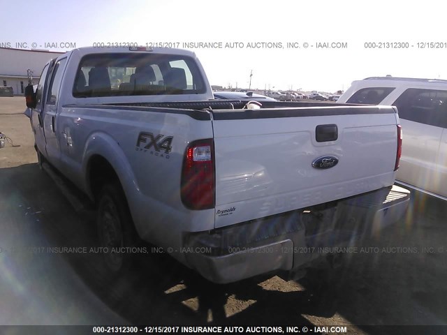 1FT7W2BT8GED38405 - 2016 FORD F250 SUPER DUTY WHITE photo 3