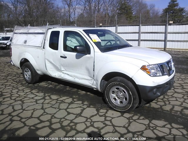 1N6BD0CT5GN722562 - 2016 NISSAN FRONTIER S/SV WHITE photo 1