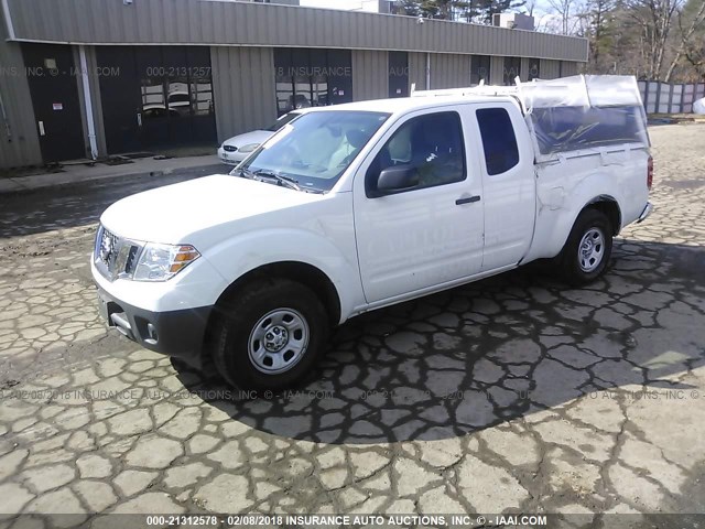 1N6BD0CT5GN722562 - 2016 NISSAN FRONTIER S/SV WHITE photo 2