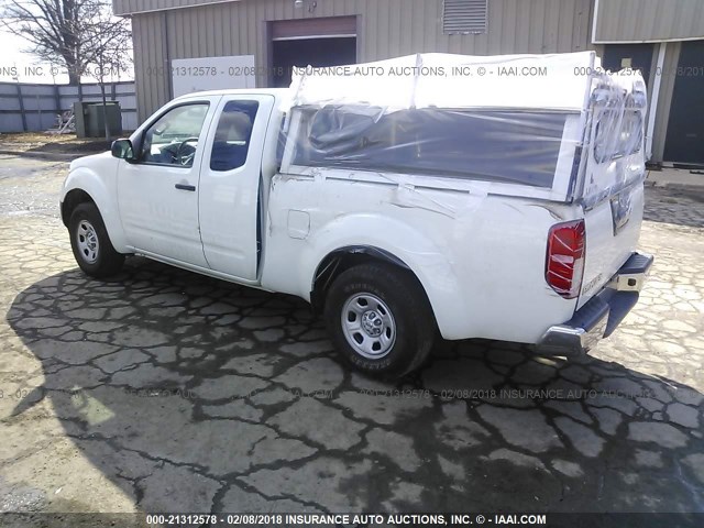 1N6BD0CT5GN722562 - 2016 NISSAN FRONTIER S/SV WHITE photo 3