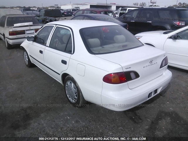 1NXBR12E0XZ294544 - 1999 TOYOTA COROLLA VE/CE/LE WHITE photo 3