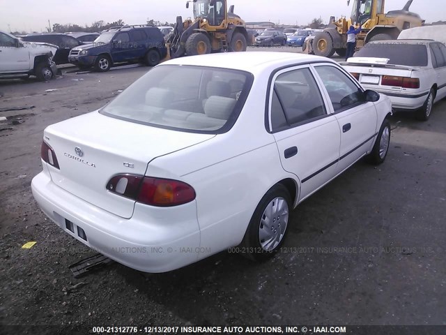 1NXBR12E0XZ294544 - 1999 TOYOTA COROLLA VE/CE/LE WHITE photo 4