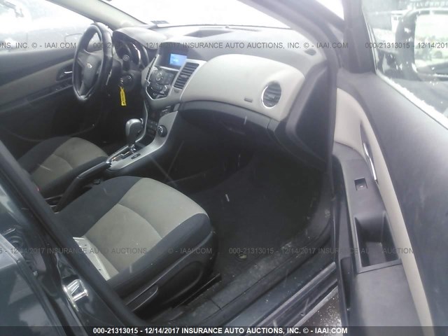 1G1PA5SH7D7197105 - 2013 CHEVROLET CRUZE LS GRAY photo 5