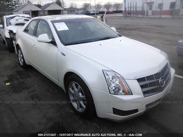 1G6DF577590151044 - 2009 CADILLAC CTS WHITE photo 1