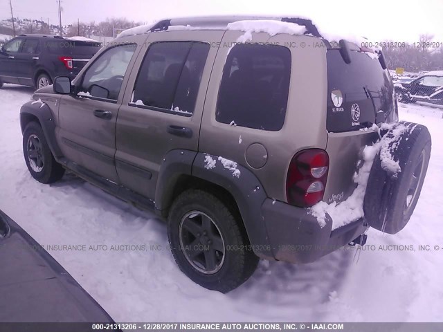 1J4GL38K96W271085 - 2006 JEEP LIBERTY RENEGADE Pewter photo 3