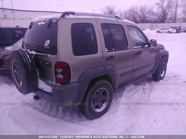 1J4GL38K96W271085 - 2006 JEEP LIBERTY RENEGADE Pewter photo 4