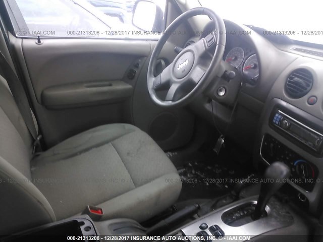 1J4GL38K96W271085 - 2006 JEEP LIBERTY RENEGADE Pewter photo 5
