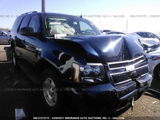 1GNFC13C79R284627 - 2009 CHEVROLET TAHOE C1500  LS BLUE photo 1