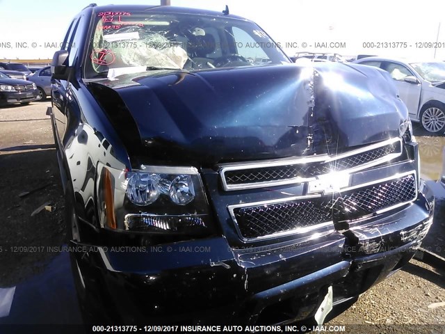 1GNFC13C79R284627 - 2009 CHEVROLET TAHOE C1500  LS BLUE photo 6