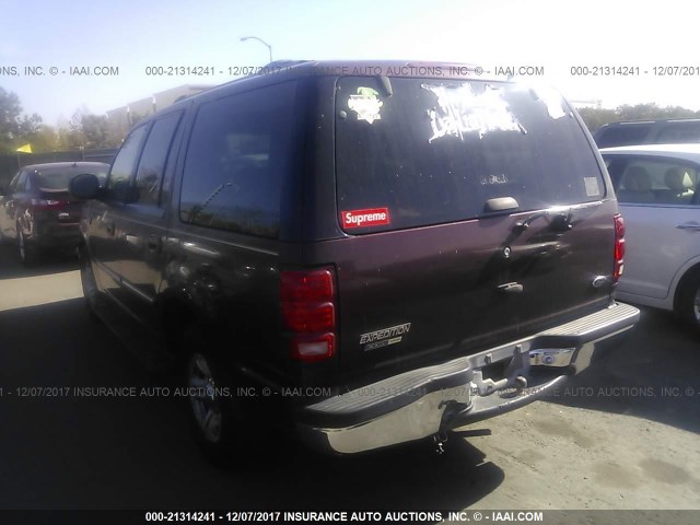1FMRU1568YLB89629 - 2000 FORD EXPEDITION XLT Rot Foto 3