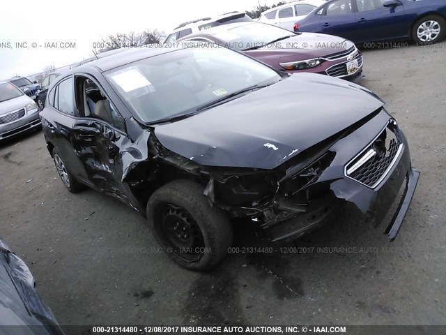 4S3GTAA67H3717830 - 2017 SUBARU IMPREZA BLACK photo 1