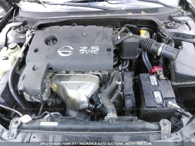 1N4AL11D96N412132 - 2006 NISSAN ALTIMA S/SL BLACK photo 10