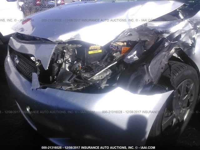 JTKDE167080251375 - 2008 TOYOTA SCION TC 银色 照片 6