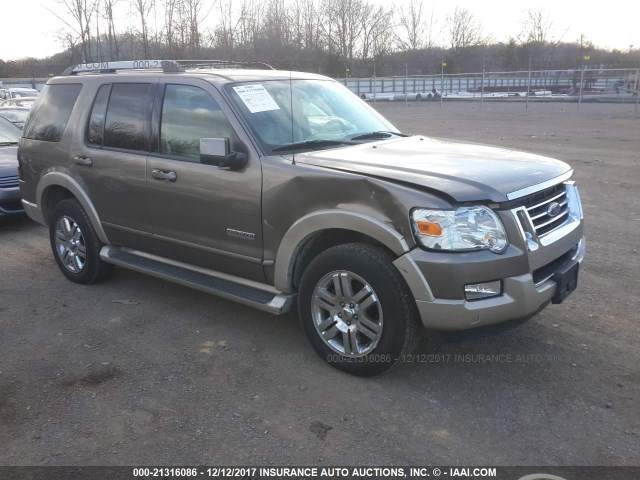 1FMEU74E56UA24459 - 2006 FORD EXPLORER EDDIE BAUER GRAY photo 1