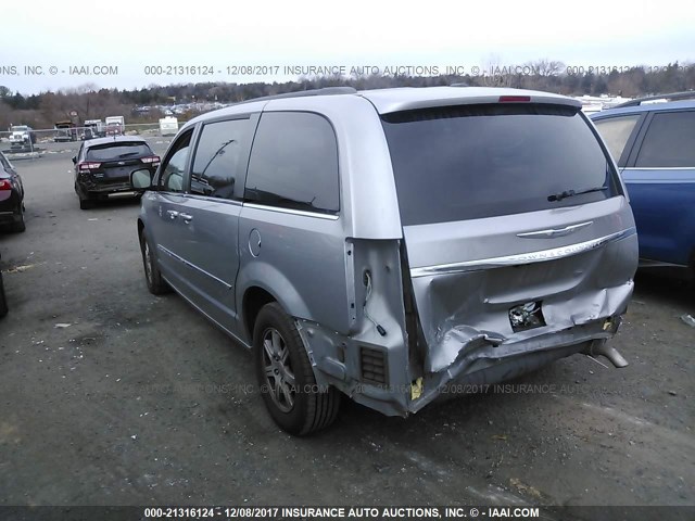 2C4RC1BG3DR629648 - 2013 CHRYSLER TOWN & COUNTRY TOURING SILVER photo 3