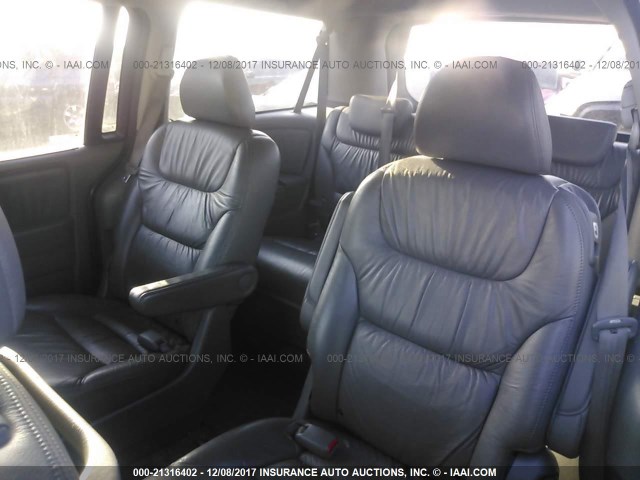 5FNRL38717B081264 - 2007 HONDA ODYSSEY EXL ნაცრისფერი ფოტო 8