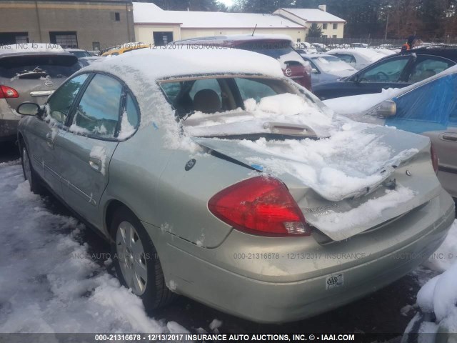 1FAFP52U33G119150 - 2003 FORD TAURUS LX GRAY photo 3