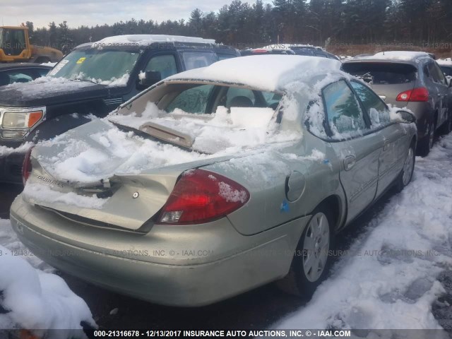 1FAFP52U33G119150 - 2003 FORD TAURUS LX GRAY photo 4