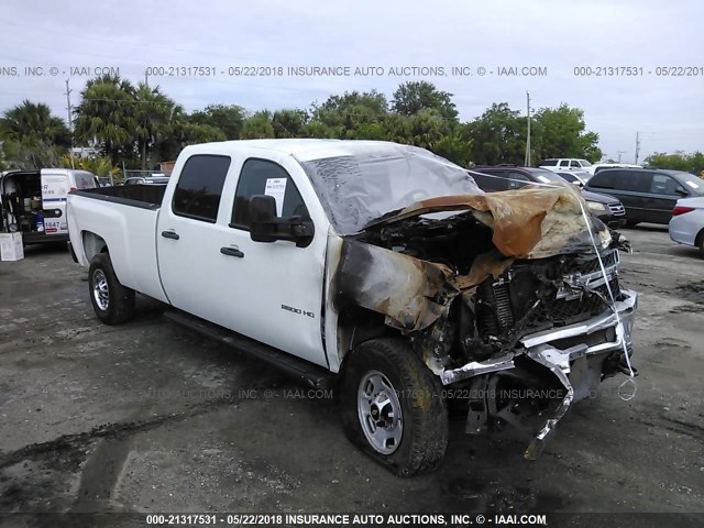 1GC1CVC8XBF113111 - 2011 CHEVROLET SILVERADO C2500 HEAVY DUTY WHITE photo 1