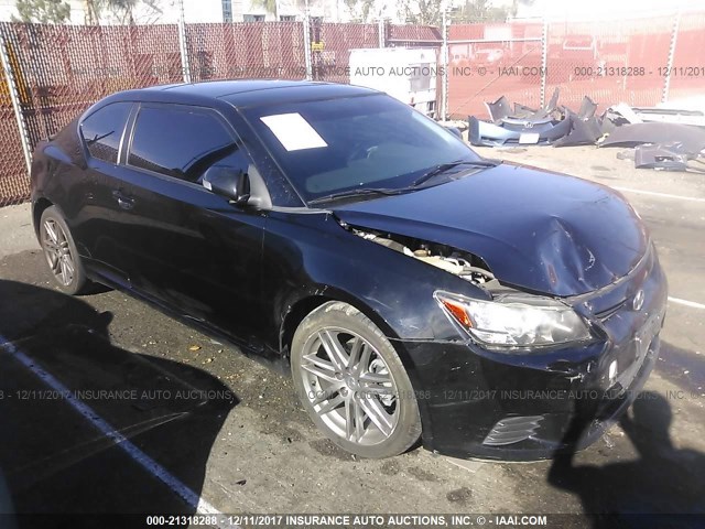 JTKJF5C70B3005749 - 2011 TOYOTA SCION TC 黑色 照片 1
