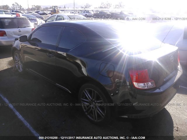 JTKJF5C70B3005749 - 2011 TOYOTA SCION TC 黑色 照片 3