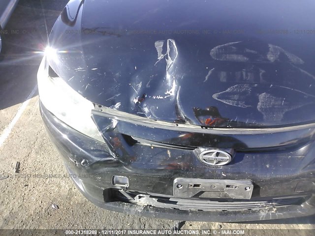 JTKJF5C70B3005749 - 2011 TOYOTA SCION TC 黑色 照片 6