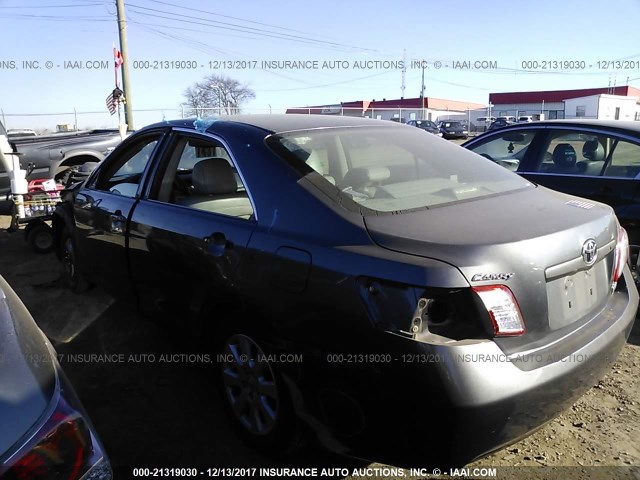 4T1BB46K19U100788 - 2009 TOYOTA CAMRY HYBRID GRAY photo 3