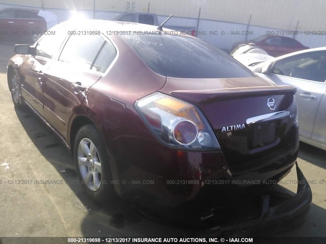 1N4CL21E67C204410 - 2007 NISSAN ALTIMA HYBRID RED photo 3