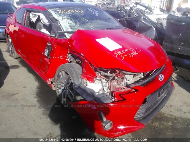 JTKJF5C72GJ015959 - 2016 TOYOTA SCION TC RED photo 1