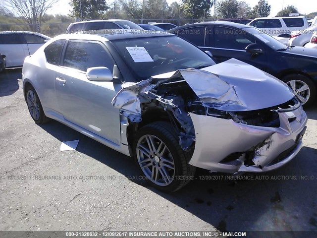 JTKJF5C73B3017734 - 2011 TOYOTA SCION TC ვერცხლისფერი ფოტო 1