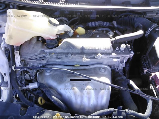 JTKJF5C73B3017734 - 2011 TOYOTA SCION TC ვერცხლისფერი ფოტო 10