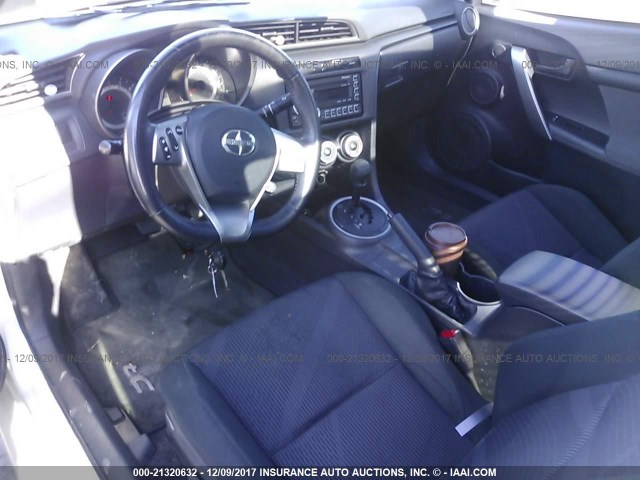 JTKJF5C73B3017734 - 2011 TOYOTA SCION TC ვერცხლისფერი ფოტო 5