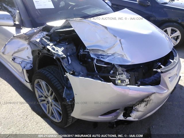 JTKJF5C73B3017734 - 2011 TOYOTA SCION TC ვერცხლისფერი ფოტო 6