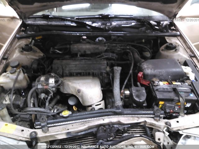 4T1BG22K9XU896246 - 1999 TOYOTA CAMRY CE/LE/XLE 金色 照片 10