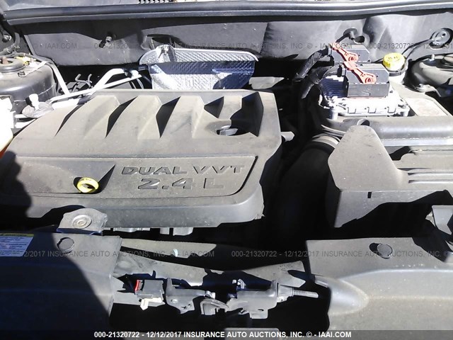 1C4NJCEB4CD631961 - 2012 JEEP COMPASS LATITUDE შავი ფოტო 10