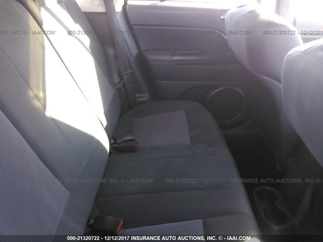 1C4NJCEB4CD631961 - 2012 JEEP COMPASS LATITUDE შავი ფოტო 8