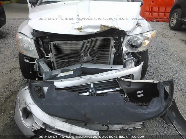 1B3CB3HA3AD566302 - 2010 DODGE CALIBER MAINSTREET SILVER photo 6