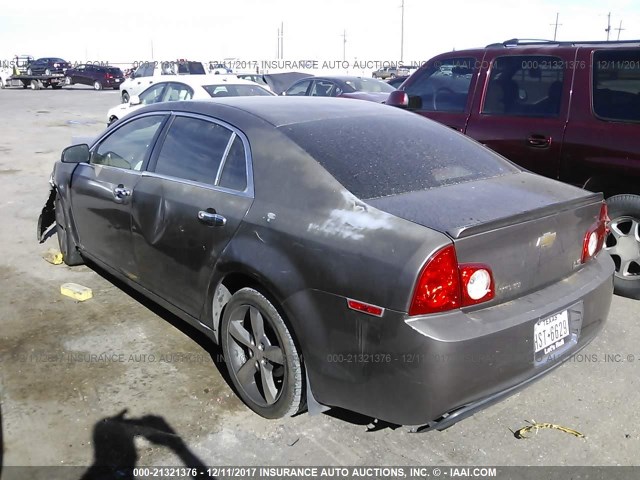 1G1ZA5EB1AF107223 - 2010 CHEVROLET MALIBU LS 灰色 照片 3