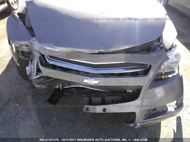 1G1ZA5EB1AF107223 - 2010 CHEVROLET MALIBU LS 灰色 照片 6