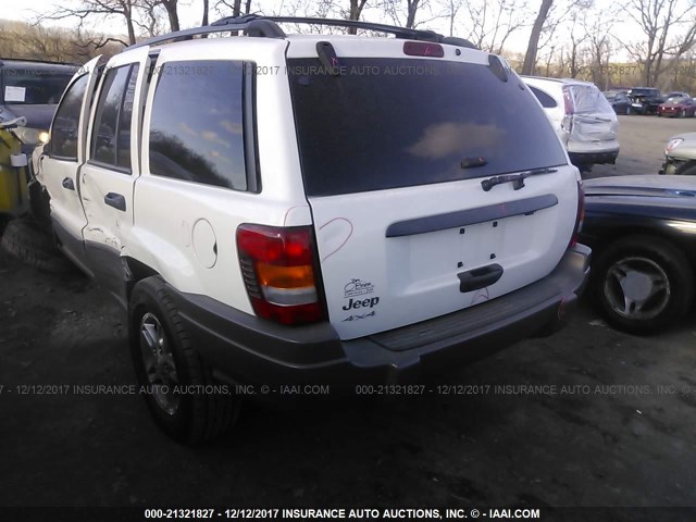 1J4GW48S54C415551 - 2004 JEEP GRAND CHEROKEE LAREDO/COLUMBIA/FREEDOM 白色 照片 3