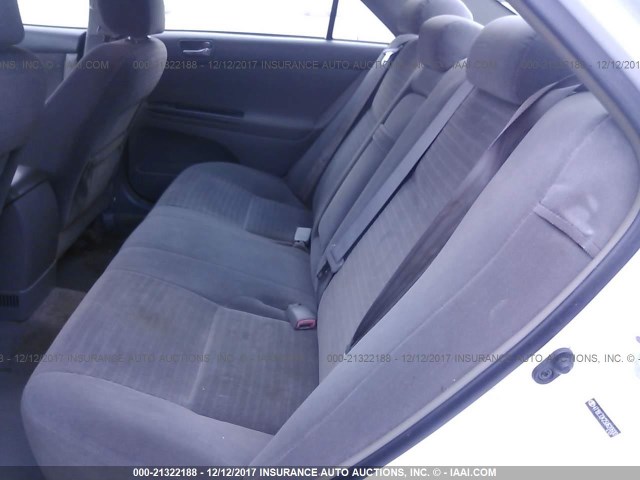 4T1BE32K25U620600 - 2005 TOYOTA CAMRY LE/XLE/SE 白色 照片 8